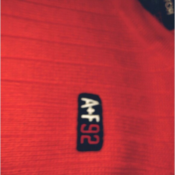 Abercrombie and Fitch Sweater Women's L Cotton Acrylic V Neck Long Sleeve Preppy - Picture 4 of 7